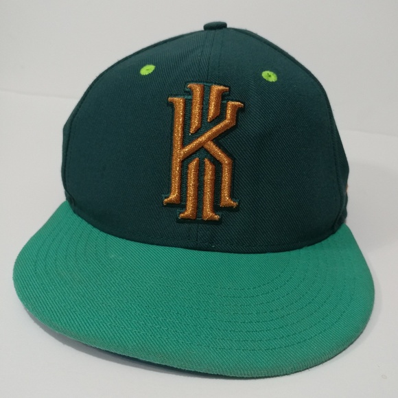 Nike Kyrie Irving Limited Ed. Green Gold Cap Hat - Picture 8 of 8